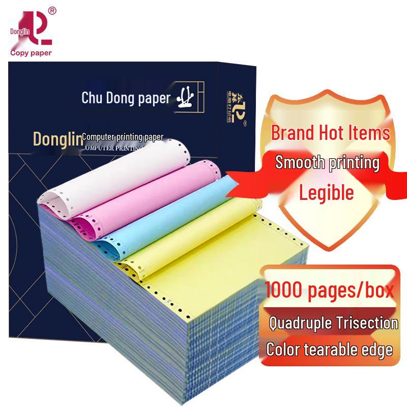 Multi-Part Pinfeed Computer Print Paper: 1-5 Parts, 241 Voucher Listings