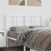 VidaXL Headboard, Bed Accessory with Legs, Bed Frame Headboard, Home Interior Bedroom Furniture, Metal 355641