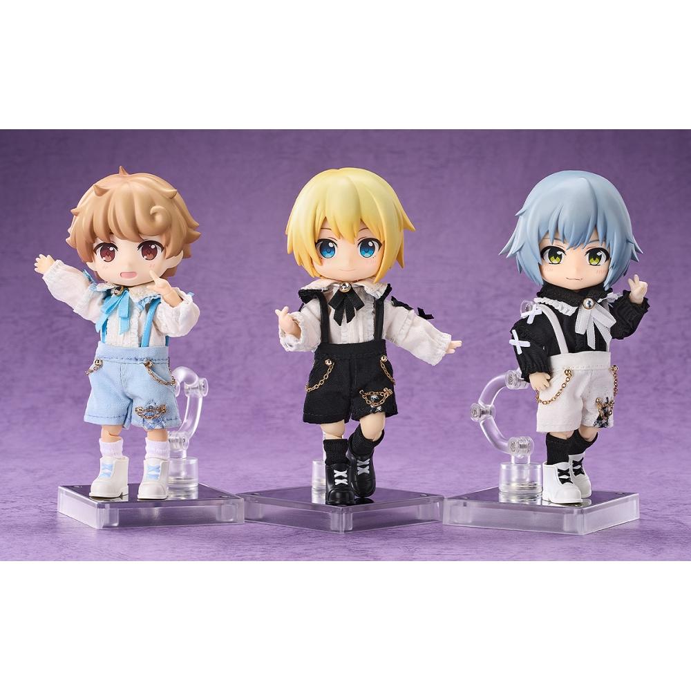 Nendoroid Nendoroid Doll Outfit Set  Suspender Shorts Set  White   Blue