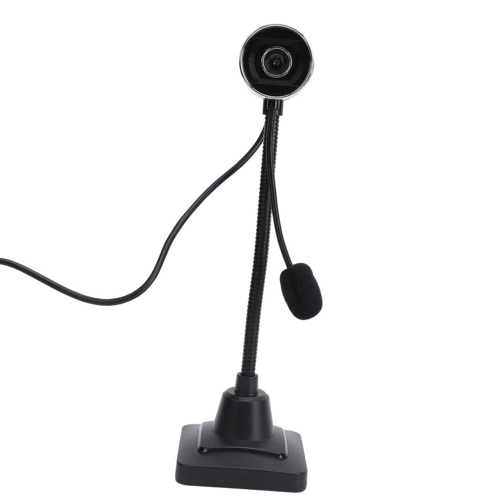 External USB Camera 480P HD with Noise Canceling Microphone Alloy for Video Calling Online Class
