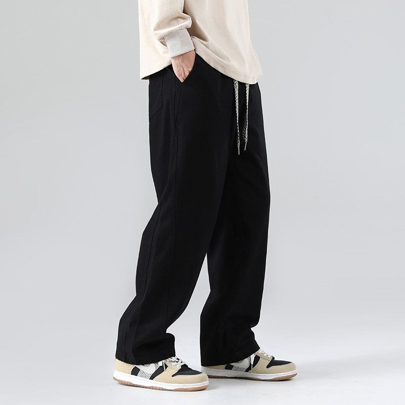 Chinese Fad High Street Oversize Handsome Casual Pants