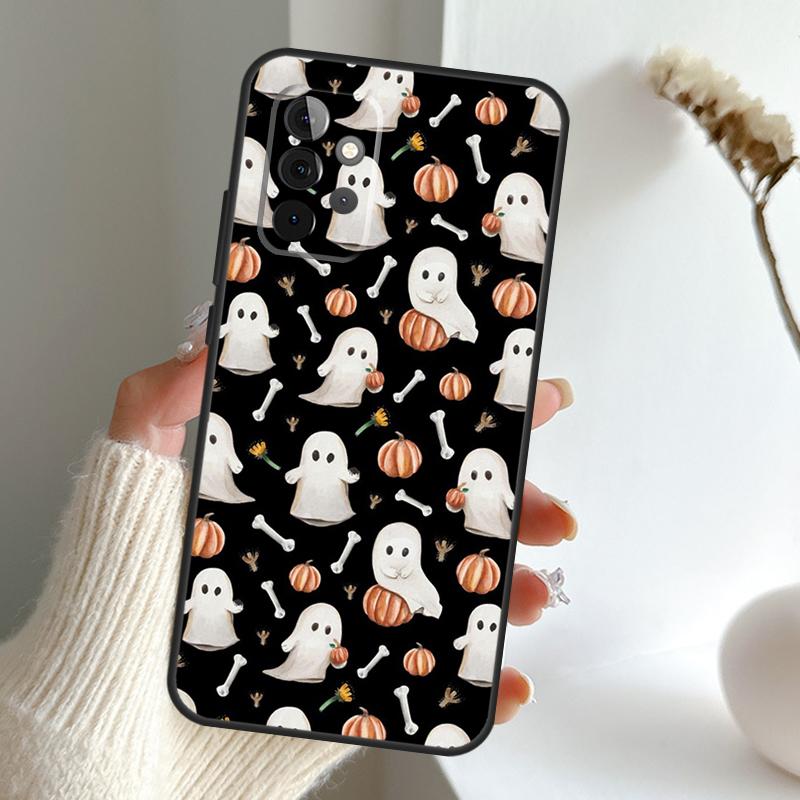 Autumn Leaves Fall Pumpkin Halloween Case For Samsung Galaxy A55 A15 A35 A56 A06 A16 A26 A36 A32 A52 A13 A33 A53 A14 A34 A54 A17