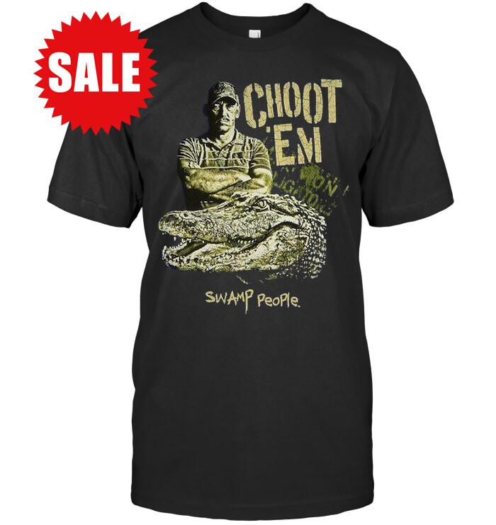 Vtg Choot Em Swamp People T-shirt M