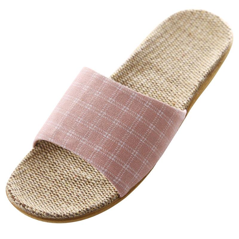 New Women's Casual Home Cotton-Linen Slippers
