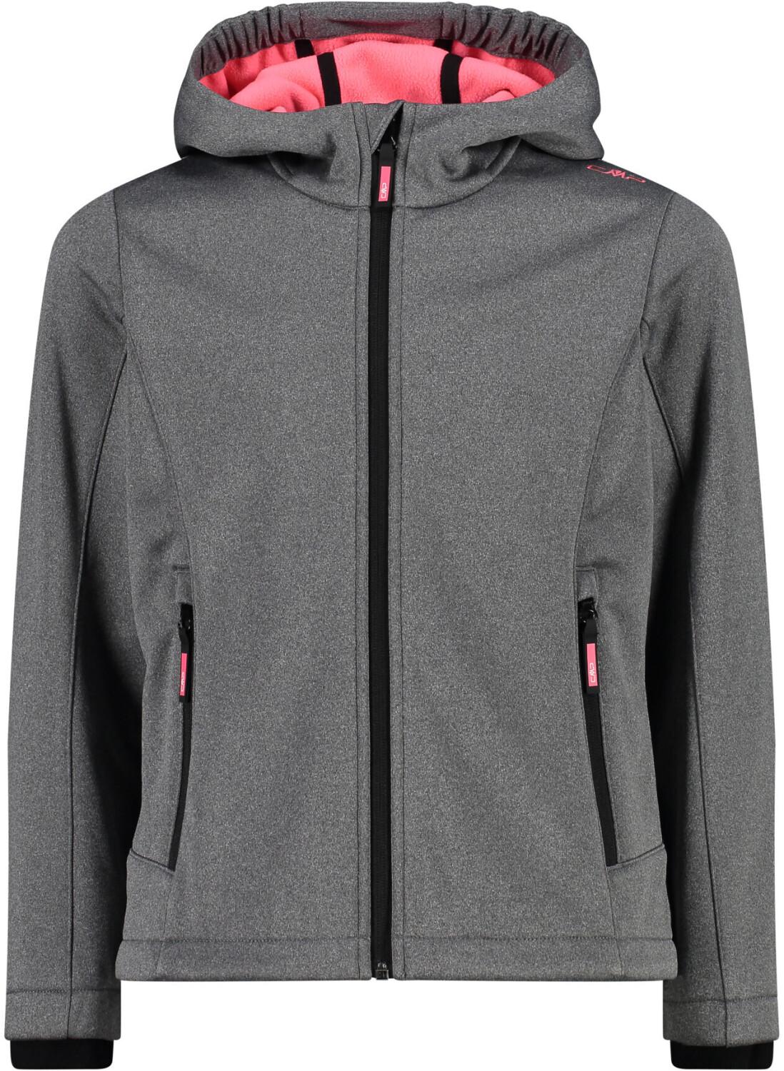 

Куртка CMP Girl Softshell Fix Hood Jacket (3A29385N) Куртка для девочек Softshell с фиксированным капюшоном (3A29385N) nero mel./gloss 176