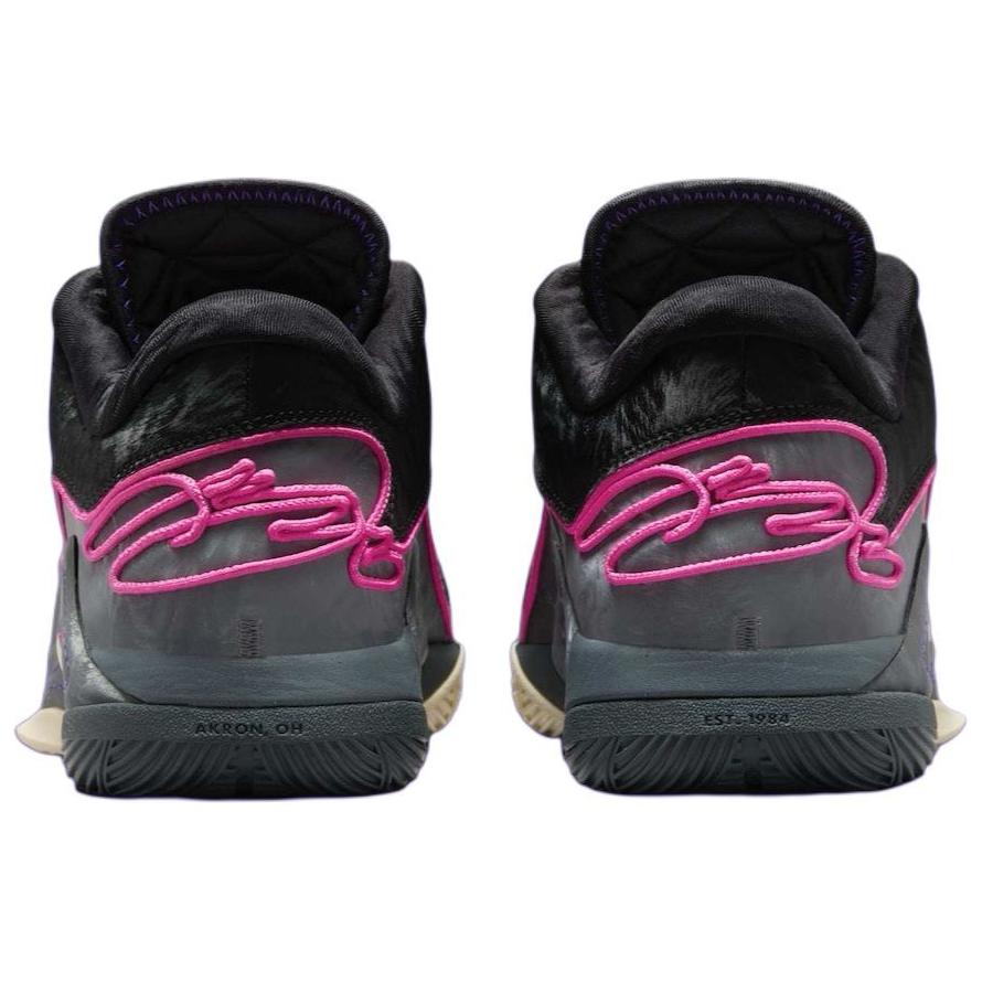 Nike LeBron 22 Blacklight Men Sneakers Laser-Fuchsia Dark-Grey Field-Purple FZ1094-001