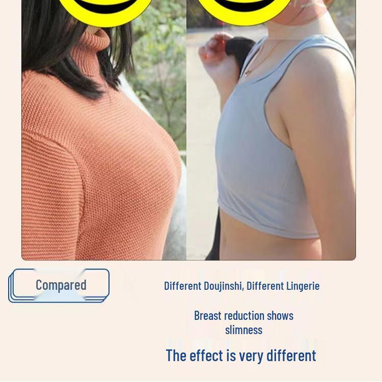 Faja Deportiva Tomboy para el Pecho: Moldeador de pecho cómodo, a prueba de golpes, antivibración y aplanador para estudiantes femeninas