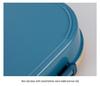 304 Stainless Steel Insulated Bento Lunch Box with Lid - Student & Office Style, Microwave Safe, Deep Compartment Design