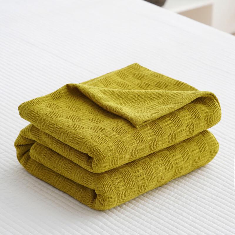 

Brangdy Long-Staple Cotton Waffle Towel Blanket