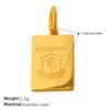 Love Star Moon Multi-Element Diamond Pendant Stainless Steel Light Luxury Diy Bracelet Necklace Pendant Accessories