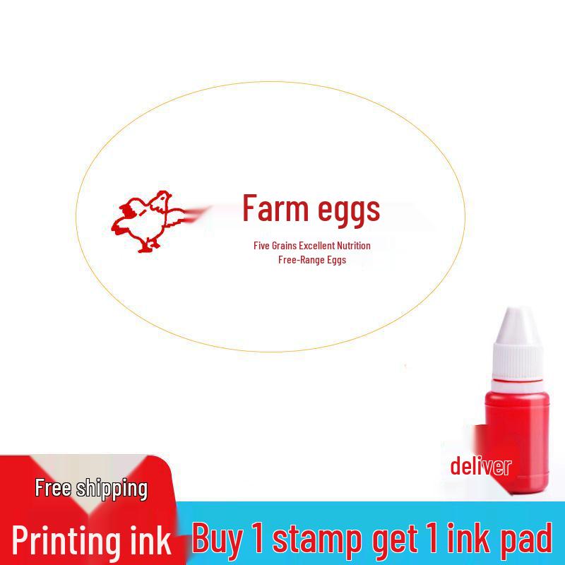 Egg Stamp for Branding: Duck, Goose, Quail