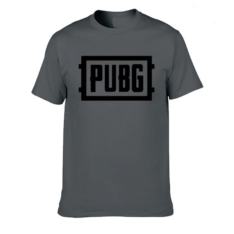 Trička Krátký Rukáv Kulatý Výstřih Nové Tričko pro Muže Fanoušci Her Dárek Přítel Dárek Tištěné Bavlna PUBG Bavlna Volné TRIČKA Topy