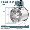 KT40 High-Temp Resistant Axial Fan: Industrial Exhaust & Dust Ventilation System