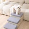 Korean Version of Fresh Pet Folding Can Store Three Stairs Dog Non-slip on Sofa Ladder Climbing Bed Step Supplies