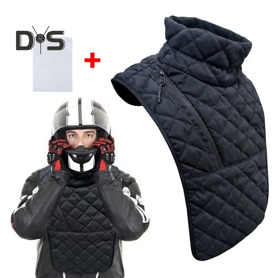 Brust- und Nackenwärmer, Winter, Motorrad-Nackenschutz, Gamasche, winddicht, Thermo-Brustschutz für Männer und Frauen, Angeln, Wandern, Laufen