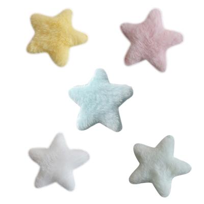 Cute Bangs Clip Hairpin Y2K Ornaments Headdress Hair Accessories Plush Star Y2K-Style Star Mini Star Hairpin