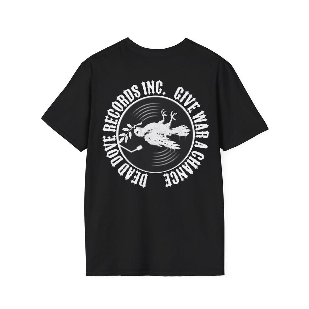Dead Dove Records Inc Give War A Chance T-Shirt | War lovers, heavy metal tee