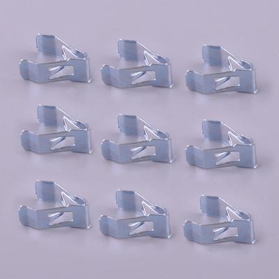 50Pcs/set Car Center Console Radio DVD Dash Panel Switch Bezel Clips Silver Fit for Nissan