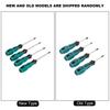 Qiilu 4-Piece Screwdriver Set, U-Shaped Jack Driver with Magnetic Screwdriver, CRV 998A, Fits M1.7, M2.0, M2.3, and M2.6