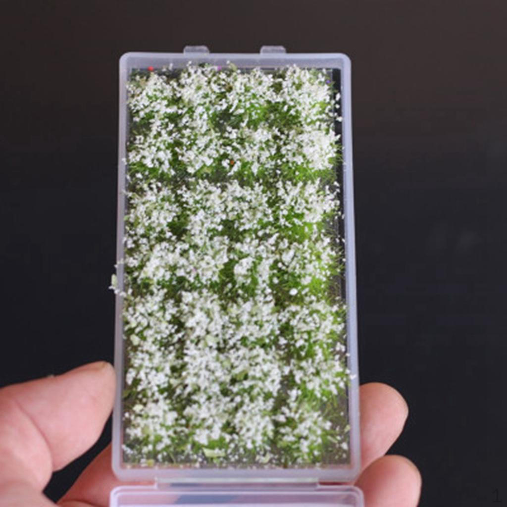 Miniature Flowers Mini Model Railroad Architecture Layout Decoration