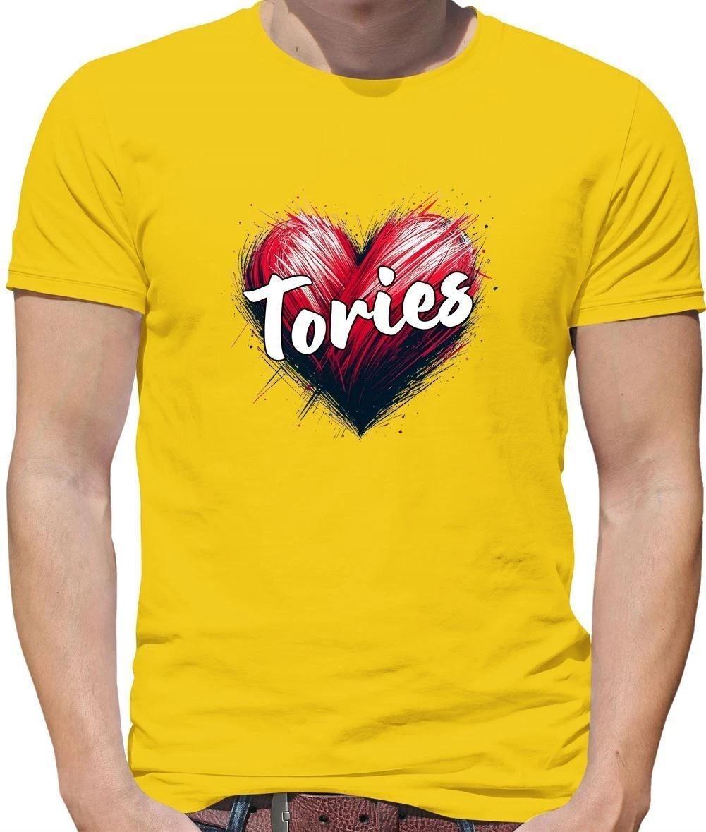 Love Tories - Mens T-Shirt - Labour Election Starmer Prime Minister PM L