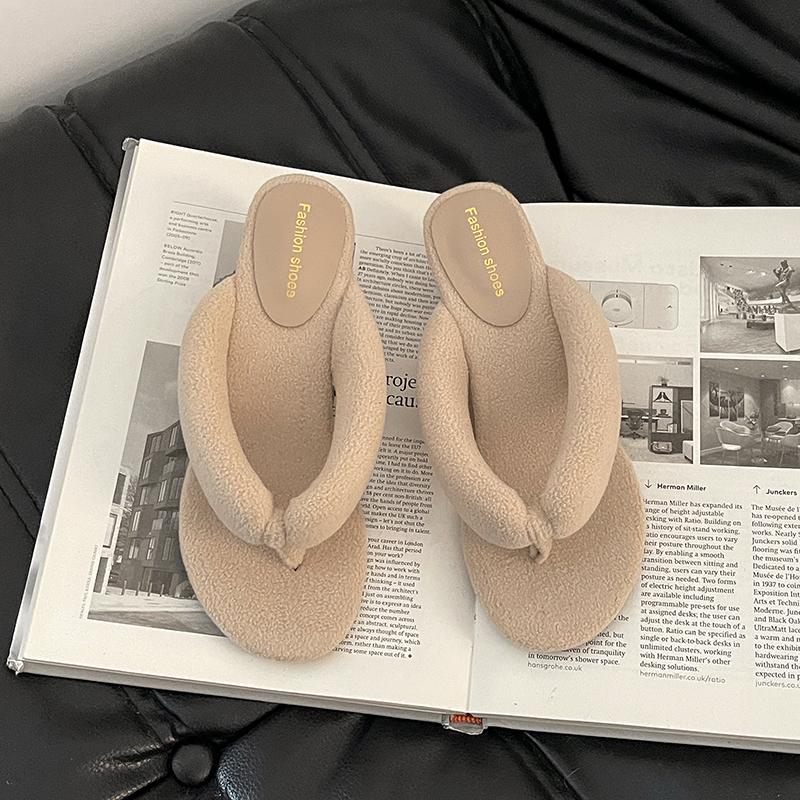 Summer Design Clip Toe Women Slippers Wedges Heel Party Dress Ladies Shoes Zapatos Mujer