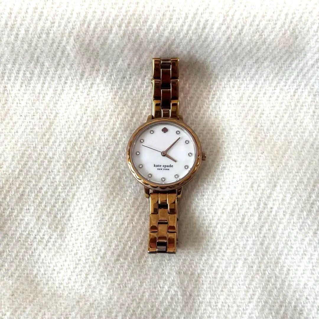 Used [Good Condition] kate spade kate spade gold watch