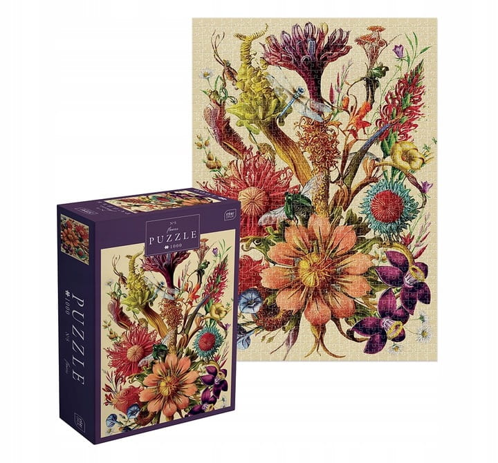1000 Piece Puzzle. Flowers 5