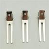 500pcs/bag 45mm Double Prong Alligator Hair Clips Flat Metal Boutique Hairpins With No Teeth for DIY Hair Styling Accessory
