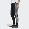 Adidas Knit 3S Pant Side White Casual Retro Sports Long Pants Women Bottoms Black DW5730