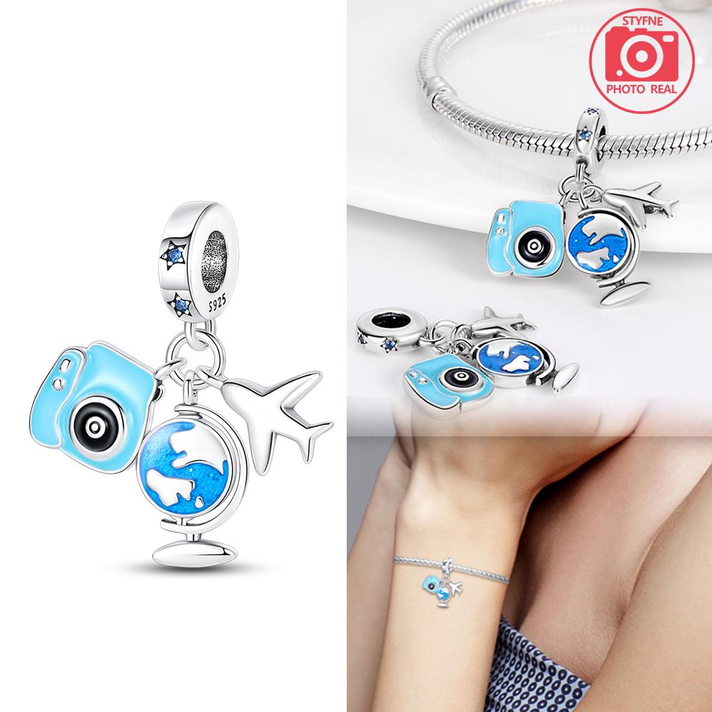 Camera Bead Pendant Copper Colors For Charms Copper Colors Original Bracelet For Jewelry Making