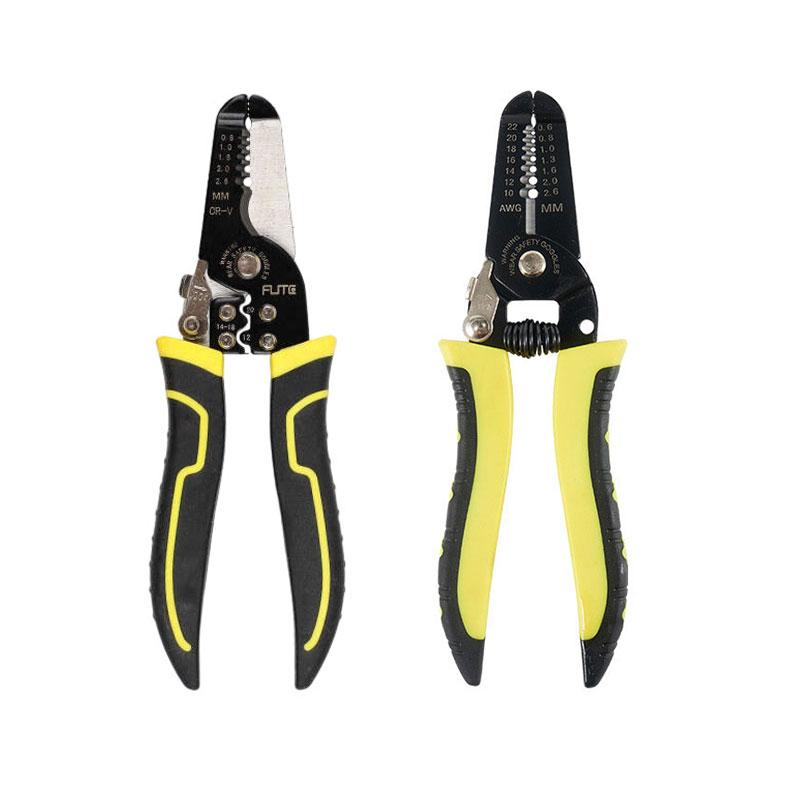 Multi-function Electrician Manual Wire Stripper and Crimping Pliers Cable Stripping Pliers Wire Cutting Pliers Labor-Saving Tool