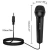 Wired Microphone with 200cm Cable Condenser Handheld Microphone with Stand for Karaoke Singing, Speech, Wedding