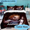 Custom Name 3PCS Chucky's Bloody Tale Bedding Set Including 1pc Duvet Cover And 2pcs Pillowcases for Bedroom, Dormitory Gift Home Decor