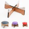 Professional Wood Handpan Drum Stand Practical Portable Support Rack Perfect for Tongue Drums Sturdy Display Holder