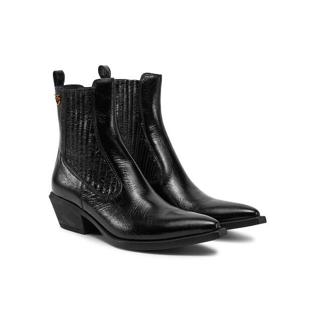 Cowboy Boots PINKO Tex 14 SD0345P083 Black