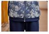 Mom's 2024 Spring & Autumn Casual Sportswear Set for Middle-aged & Elderly Women: 2-Piece Outerwear