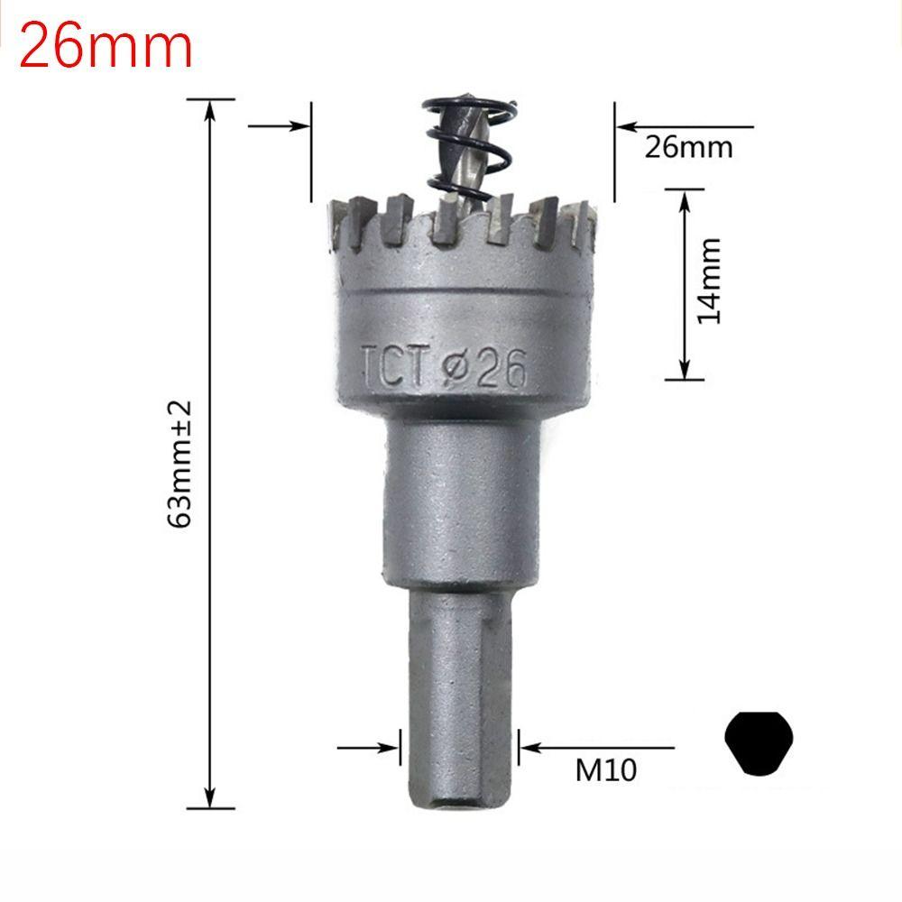 Hard Alloy Drill Bit 16~35mm Hole Opener High-quality TCT Hole Saw Stainless Steel