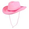Creative Polyester Fancy Dress Cowgirl Studded Cowboy Hat Wild West Cap Western