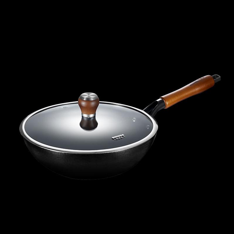 Oumeida Titanium Crystal Non-Stick Wok