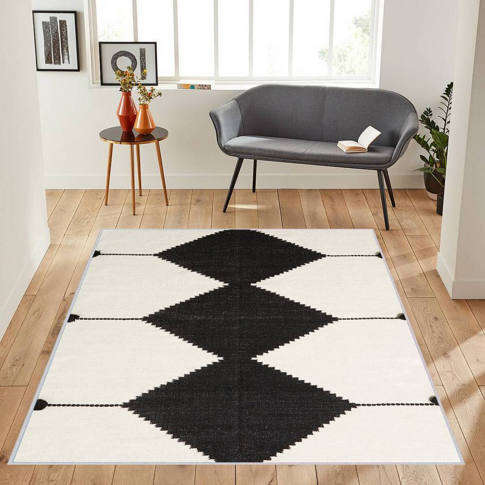 

Eliana Home Моющийся ковер с принтом LNA1127 50x80 бежевый