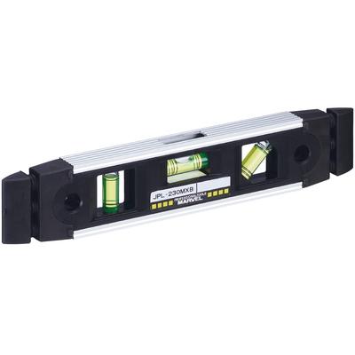 JOB Master Pocket Level Black with Magnet JPL-230MXB