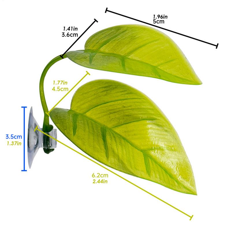 Pets Fish Tank Decor Betta Relax Play Plant Leaf Aquarium Decoration Fish Spawning Ornamental Artificial Leaf Hammock