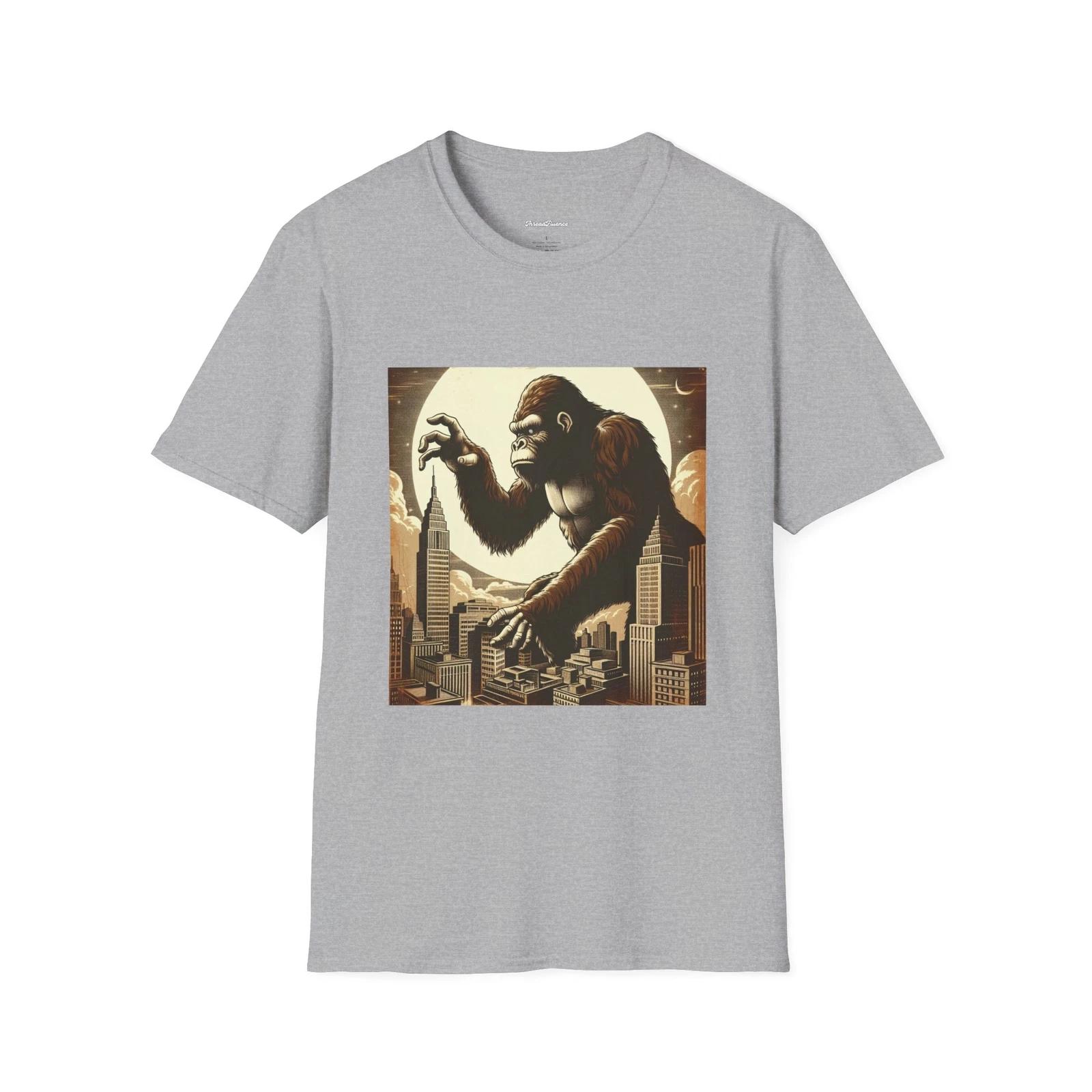 King Kong 1933 T-Shirt, Creative Cool Design, Unisex Tee - Movie Lover Gift 2XL