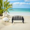 Miniature Bench Models 8.66In Dollhouse Furniture Park Bench Ornaments Lightweight European Style Fairy Garden Decoration