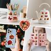50PCS Retro Rose Aesthetic Art Graffiti Stickers with High Quality Guitar Luggage Decoration Stationery Stickers