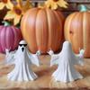 1 Halloween Quirky Ghost Ornament Wearing Sunglasses to Look Cool, Desktop/Party Decoration Prop