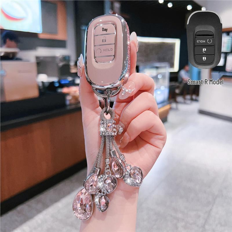High-end Key Cover for Accord, CRV, Civic, Haoying, Elysion, XRV - 11th Gen Models