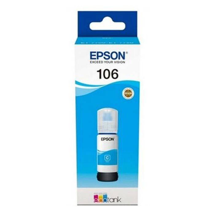Ink Tank - EPSON - 106 - 70 Ml - Photo Black - for EcoTank ET-7700, ET-7750, L7160, L7180