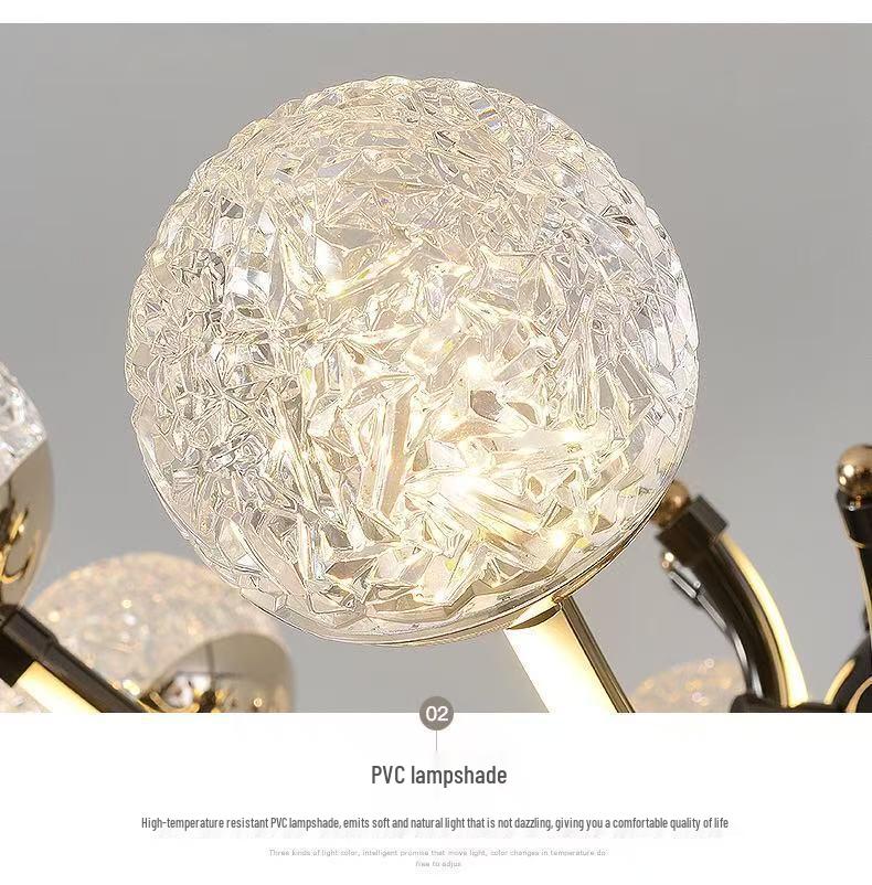 Modern Minimalist Nordic Chandelier: Elegant Mushroom Lighting for Living Rooms, Dining Tables, and Bars